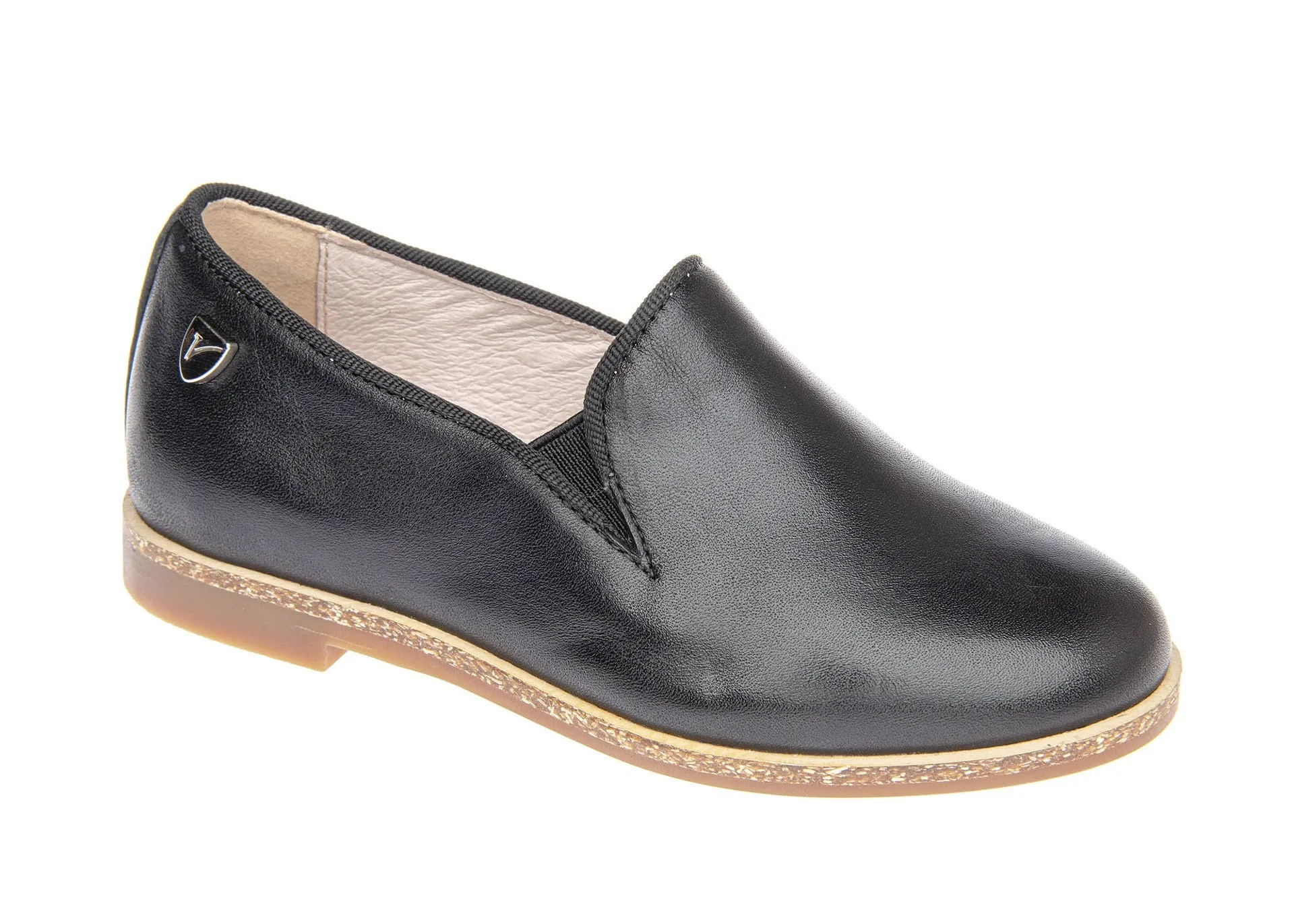 Venenttini Boys Vina Black Dress Shoes