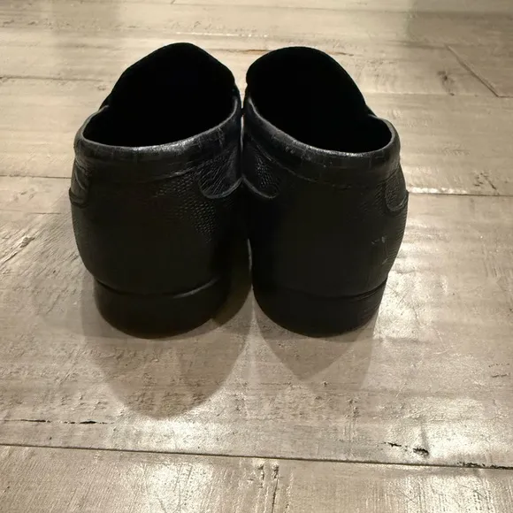 VERSACE Black Dress Shoes