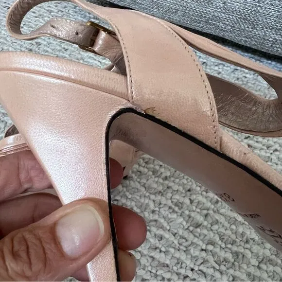 Versani Vintage Leather Dress Heels