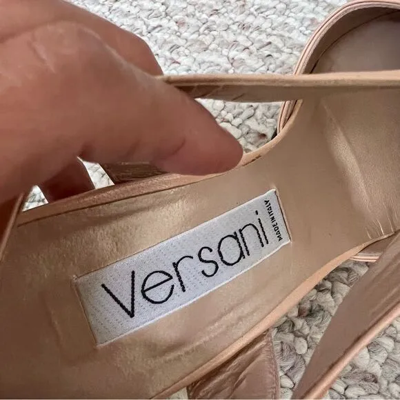 Versani Vintage Leather Dress Heels