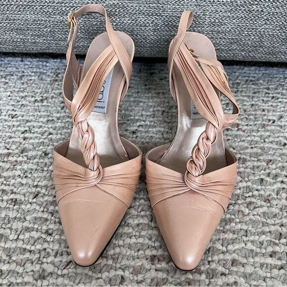 Versani Vintage Leather Dress Heels