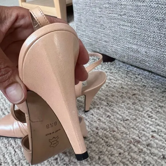 Versani Vintage Leather Dress Heels