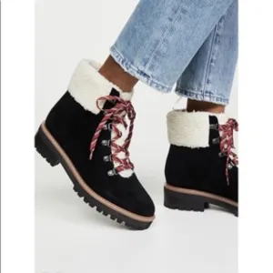 Villa Rouge Women's Miloh Lace-up Hiking Boots Sherpa Lined