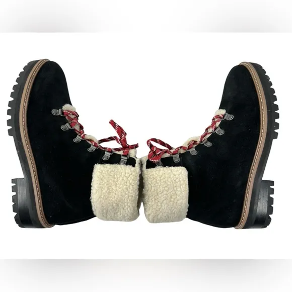 Villa Rouge Women's Miloh Lace-up Hiking Boots Sherpa Lined