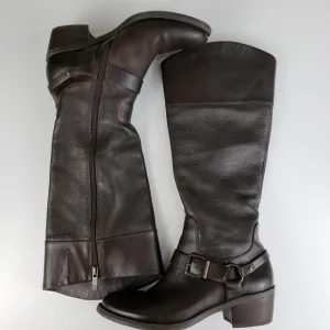 Vince Camuto Brunah Tall Leather Boot Size 6.5