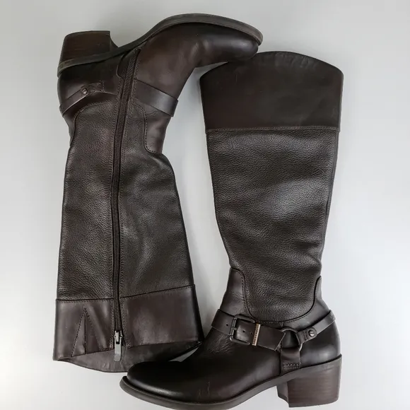 Vince Camuto Brunah Tall Leather Boot Size 6.5
