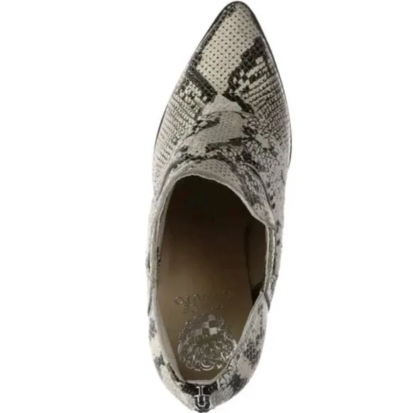 VINCE‎ CAMUTO  Levana Snake Print Western Womens Bootie US 5.5 #795