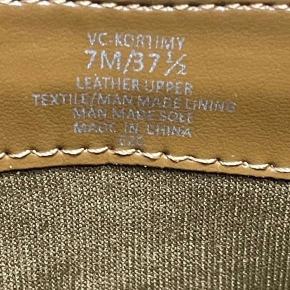 Vince Camuto Women's Kortimy Nutmeg Water Repellent Suede Mid Shaft Boots 7