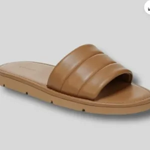 Vince Olina Tan Slide Sandals