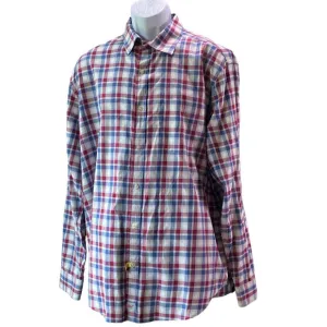 Vineyard Vines Cabin Core Murray Mens XL Plaid Indie Button Dress Shirt