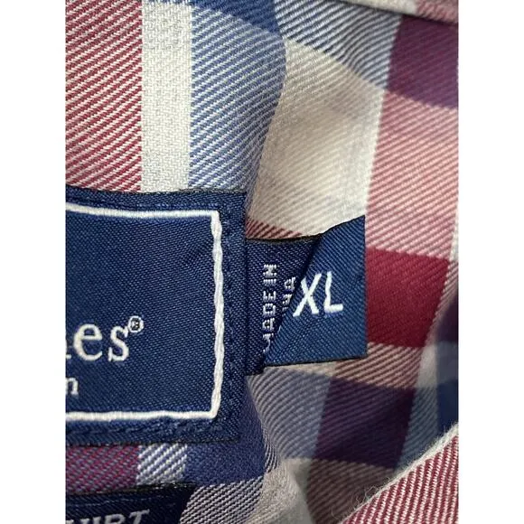 Vineyard Vines Cabin Core Murray Mens XL Plaid Indie Button Dress Shirt