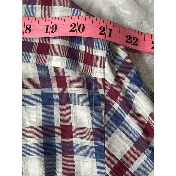 Vineyard Vines Cabin Core Murray Mens XL Plaid Indie Button Dress Shirt