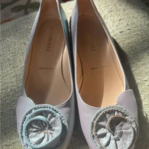 Vintage Bruno Magli Ballerina Flats with Decorative Toe