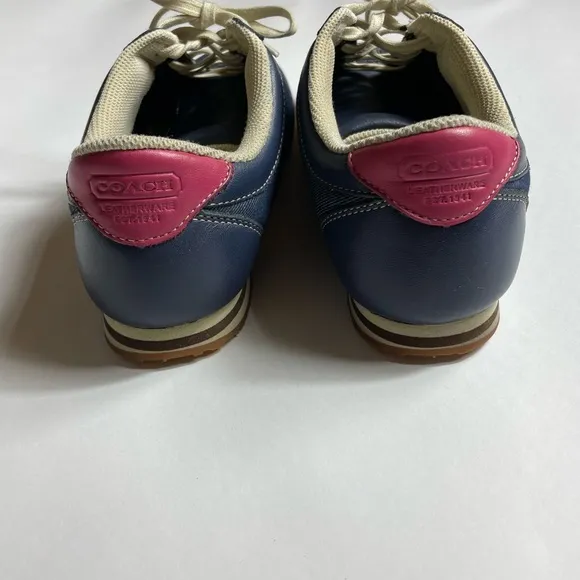 Vintage Coach denim sneakers