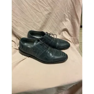 Vintage David Eden Snake Skin Dress Shoes Size 9