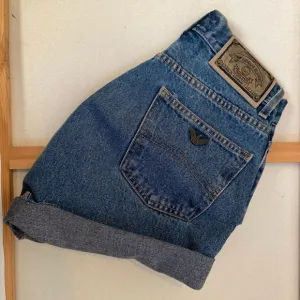 Vintage Giorgio Armani Jean Shorts | Size Small | Perfect Condition |