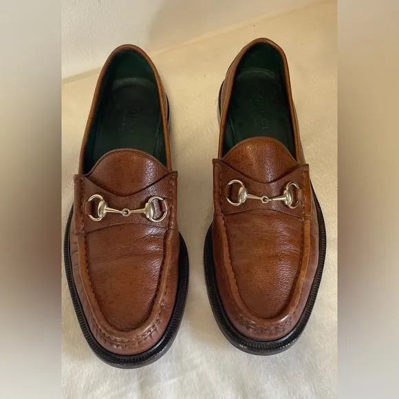 Vintage Gucci Horsebit Men’s Sz 9 Brown ( READ 👇🏼)