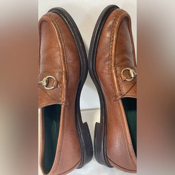 Vintage Gucci Horsebit Men’s Sz 9 Brown ( READ 👇🏼)