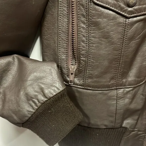 Vintage imperial leather jacket. Gorgeous condition.  Fall.  Winter.  38