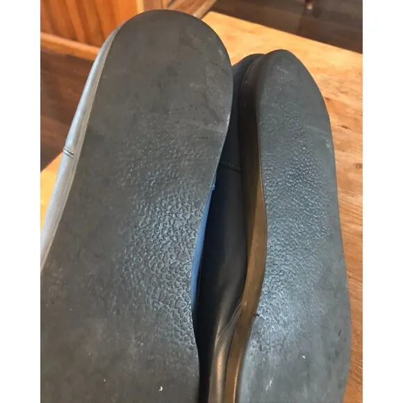 Vintage Playboy Shoes Casual Blue Leather Rare Unique Life Custom Osan Korea