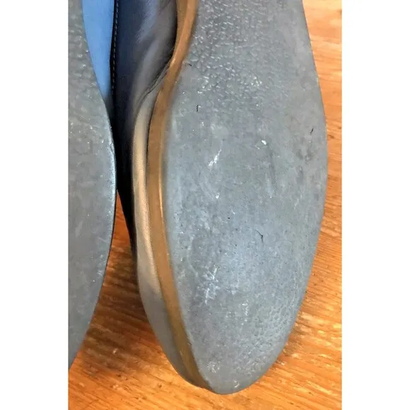 Vintage Playboy Shoes Casual Blue Leather Rare Unique Life Custom Osan Korea