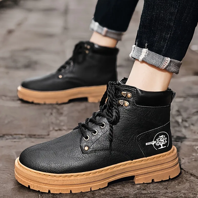 Vintage Style Men’s Hiking Boots