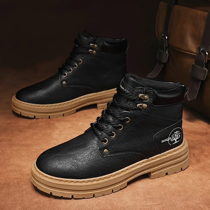 Vintage Style Men’s Hiking Boots