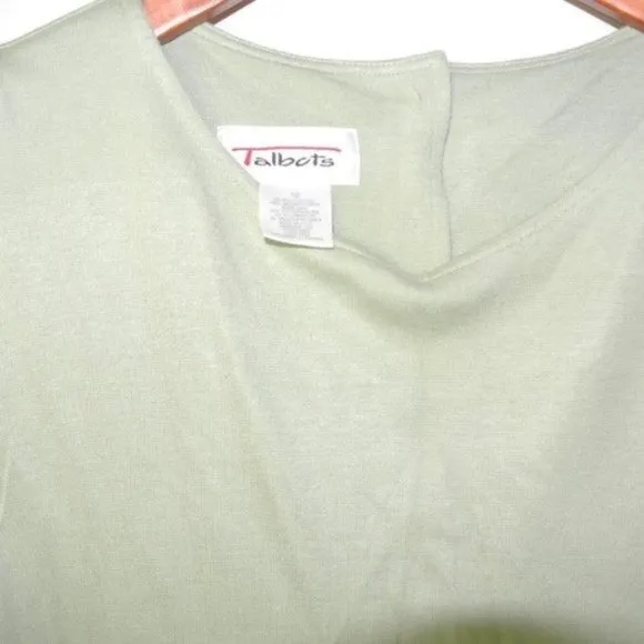 Vintage Talbots‎ Maxi Dress Print Green 18
