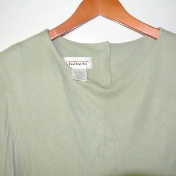 Vintage Talbots‎ Maxi Dress Print Green 18