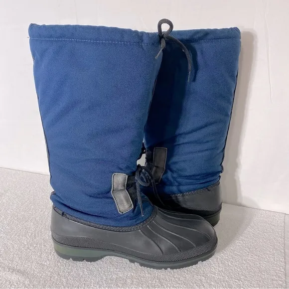 Vintage Wind River Blue Insulated Winter Boots 8