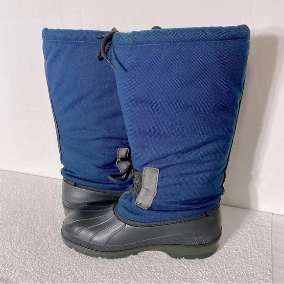 Vintage Wind River Blue Insulated Winter Boots 8