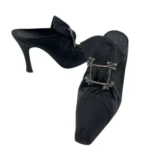 Vintage Witchy Whimsygoth High Heels Mules Micheal Perry Size 37 / 7