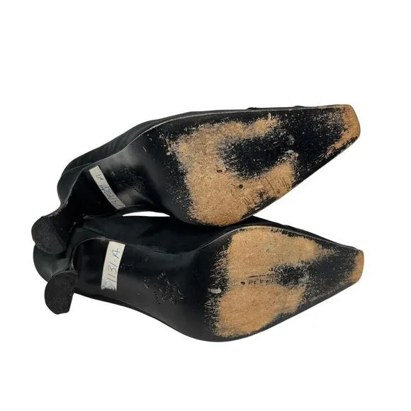 Vintage Witchy Whimsygoth High Heels Mules Micheal Perry Size 37 / 7
