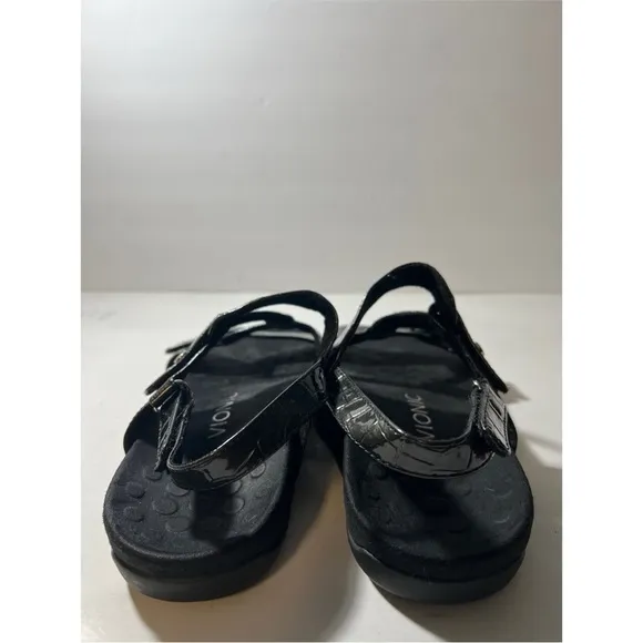 Vionic Black Strappy Sandals
