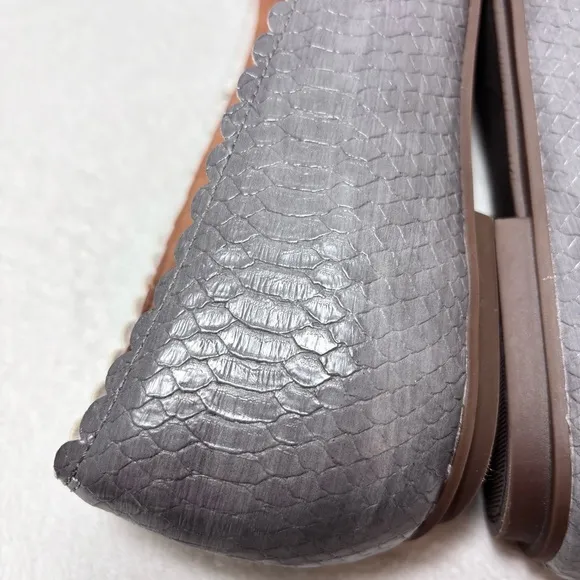 Vionic Women's Julieta Ballet Flat Shadow Gray Size 12