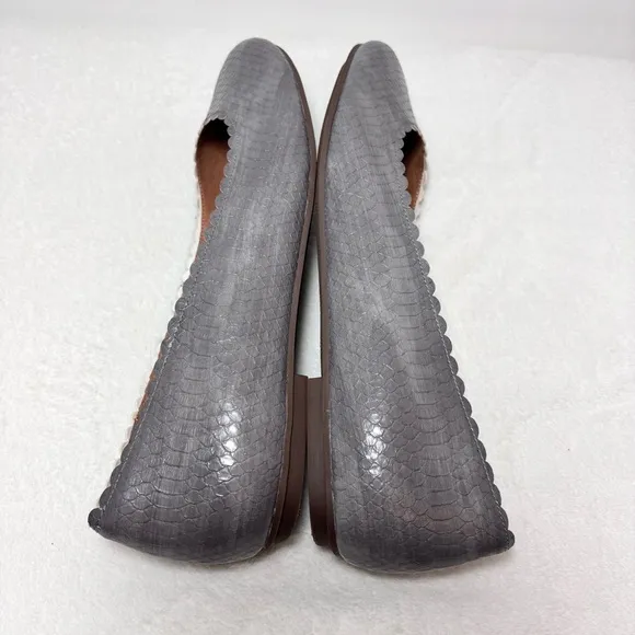 Vionic Women's Julieta Ballet Flat Shadow Gray Size 12