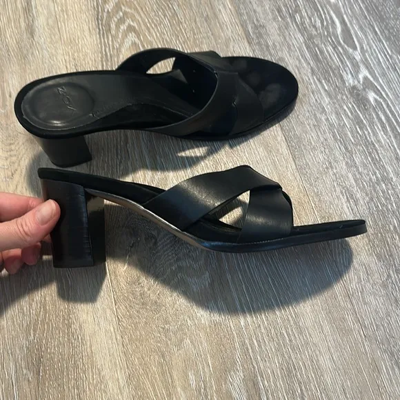 VOZ heels 7.5 Luxury Shoes Leather high fashion 2.5 Heel