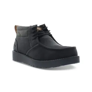 WEATHERPROOF VINTAGE Mens Black Comfort Round Toe Lace-Up Chukka Boots 12 M