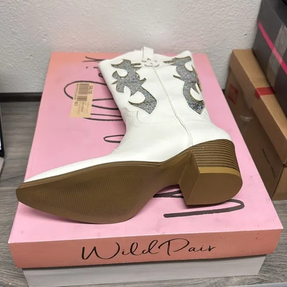 Wild Pair Lucah Cowboy Boots, Created for Macy's