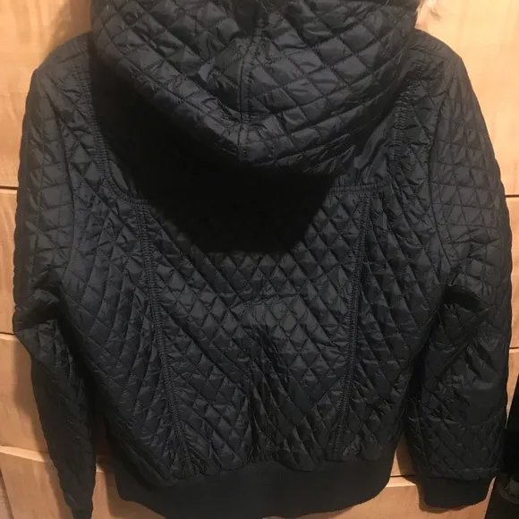 Winter Clothing Bundle with Black Coach suede wedge Boots size 8