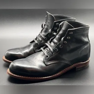 Wolverine Men's Black 1000 Mile Leather Boots Size 10.5 D