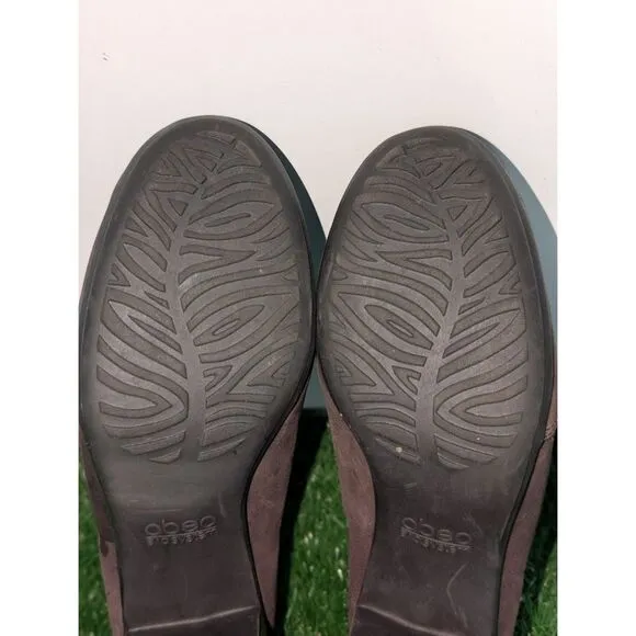 Women's Abeo B.I.O. System Portola Shoes Brown Leather Pumps Size 9.5M