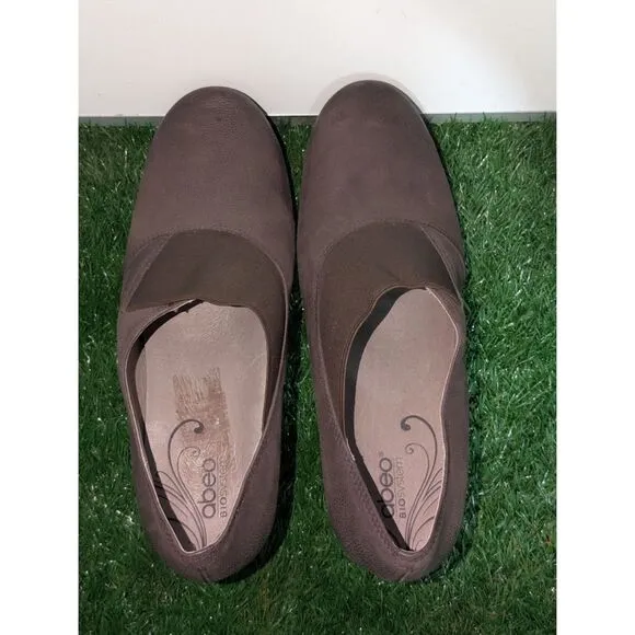 Women's Abeo B.I.O. System Portola Shoes Brown Leather Pumps Size 9.5M