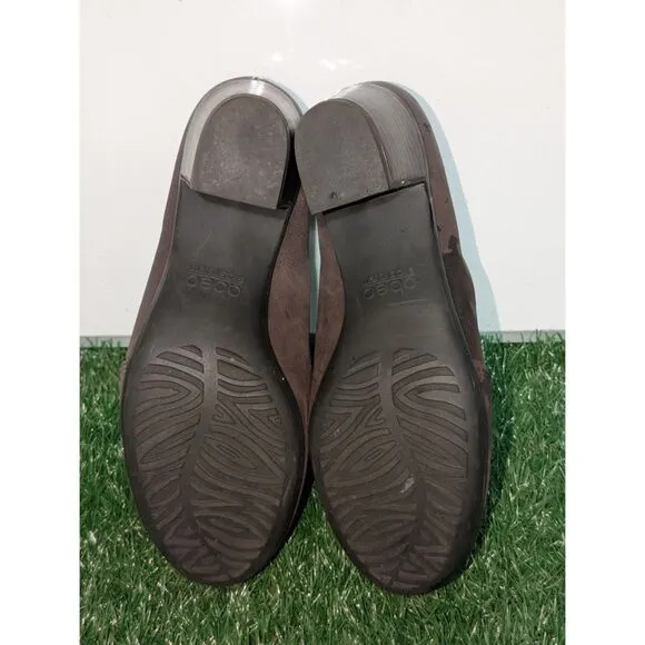 Women's Abeo B.I.O. System Portola Shoes Brown Leather Pumps Size 9.5M