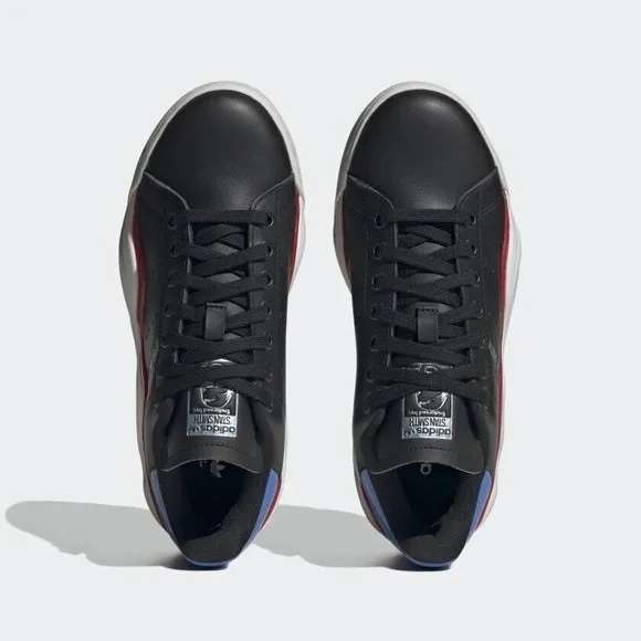 WOMEN'S Adidas Stan Smith Millencon Low Black Royal Scarlet GZ9699