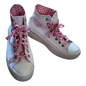 Women's Converse  Platform Peaches 'Cherry Blossom Size 9.5
