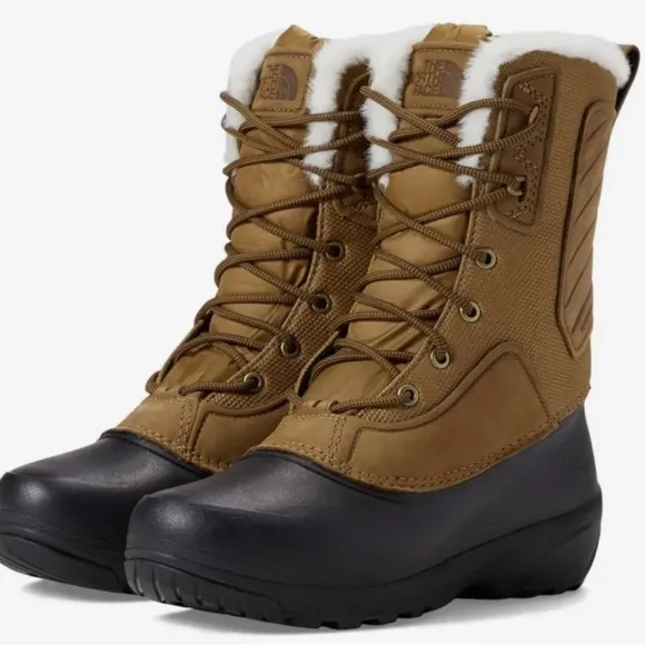 women’s north face shellista IV mid lace winter boots