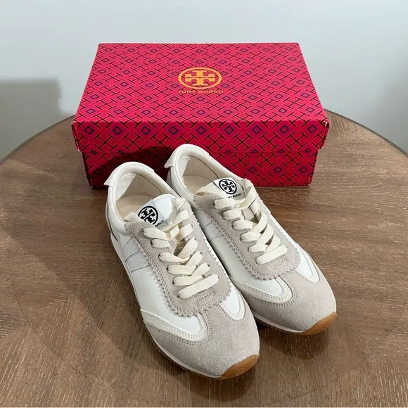 Women's White and Cream Sneakers