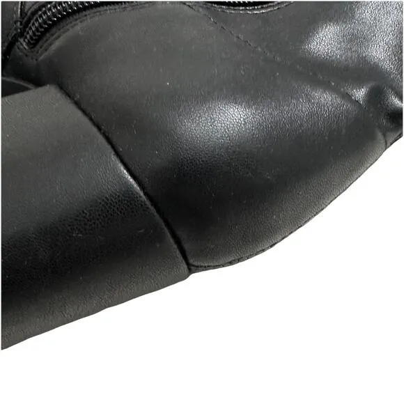 Y2K Chunky Platform Boots Womens 6.5 Black 90s Goth Punk Grunge Emo Disco Bratz
