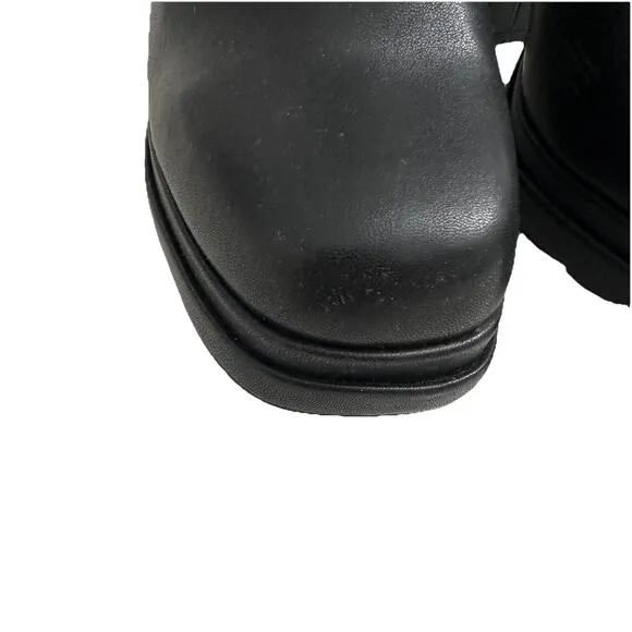 Y2K Chunky Platform Boots Womens 6.5 Black 90s Goth Punk Grunge Emo Disco Bratz